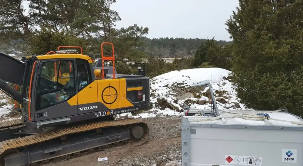 Transporttank 3000 L Studor Entreprenad