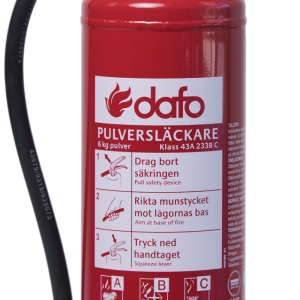 Fire extinguisher, POWDER 6KG